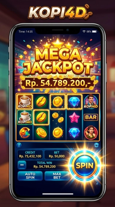Screenshot tampilan utama aplikasi kopi4d dengan katalog aplikasi.
