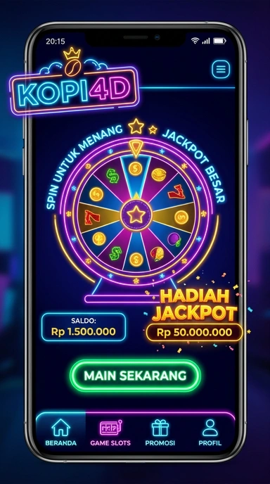 Gambar proses pencarian aplikasi yang cepat di kopi4d.